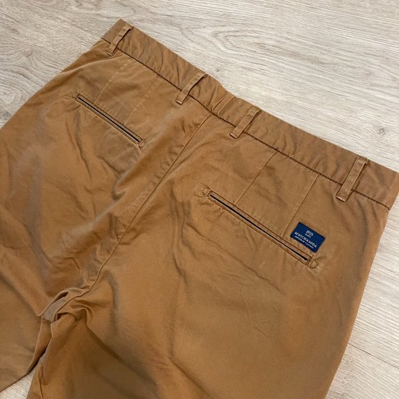 Scotch & Soda - Brown/Tan Chino Shorts - Size W 30 - Picture 4 of 5